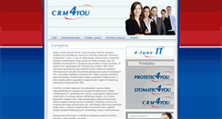 Desktop Screenshot of crm4you.4tune.pl